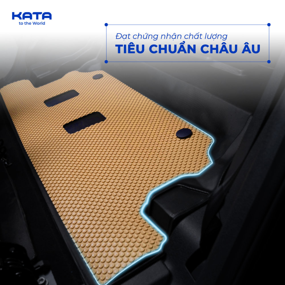 Thảm lót sàn ô tô Mercedes R350 KATA tiêu chuẩn công nghệ Châu Âu