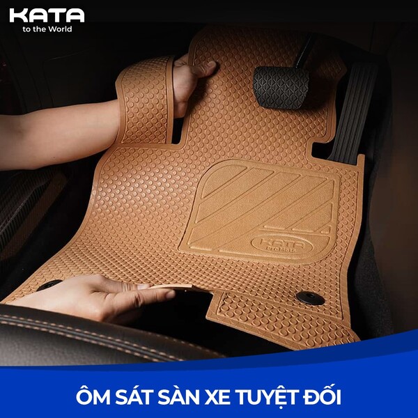 Thảm lót sàn ô tô KATA chống trơn trượt an toàn