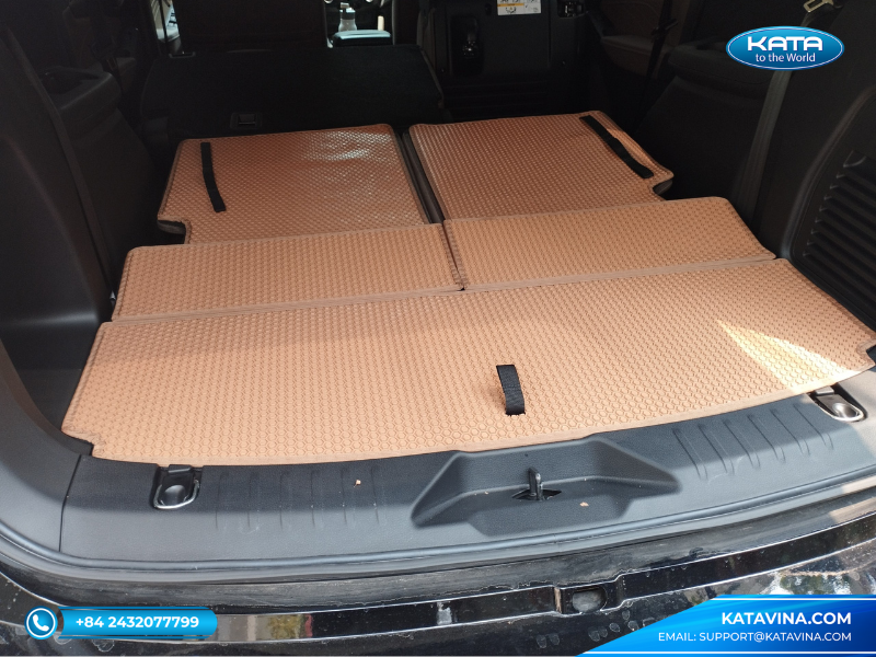 Thảm lót sàn KATA xe Isuzu MU-X 2022 được làm từ PVC nguyên sinh cao cấp
