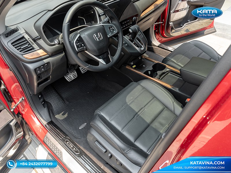 Thảm ô tô Honda CRV 2022 cao cấp làm từ 100% PVC nguyên sinh hàng đầu thị trường