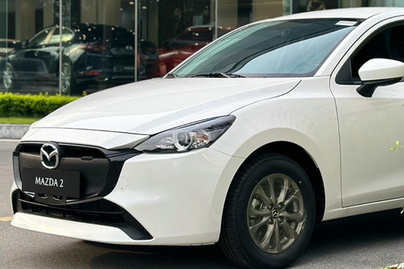 Mẫu xe Mazda 2 thiết kế cách âm hiệu quả