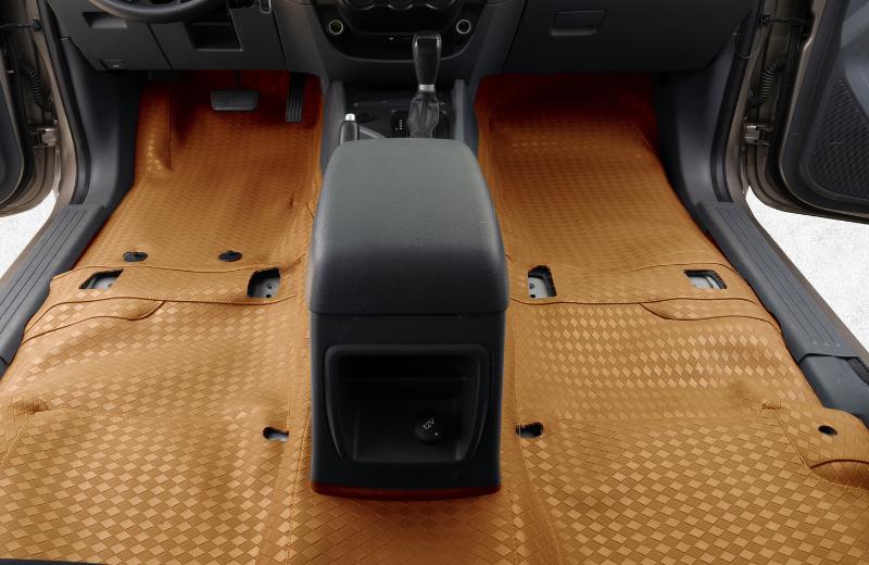 Thảm sàn ô tô 360 Audi Q8 2024 của KATA được thiết kế tinh tế