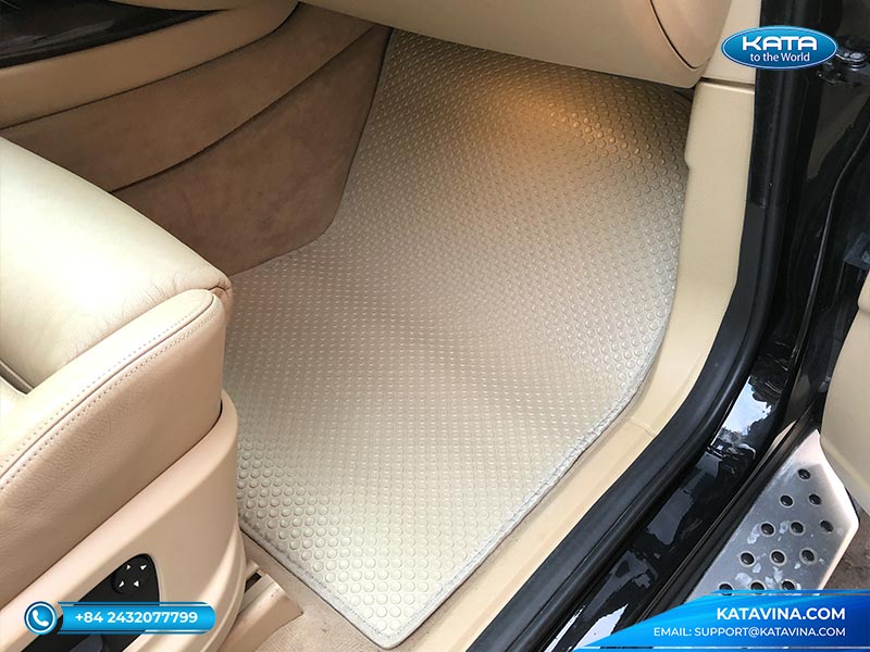 Thảm lót sàn ô tô BMW X7 2020 màu kem