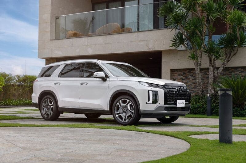 Thân hình Hyundai Palisade to lớn và đồ sộ