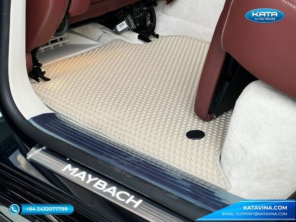 Thảm lót sàn ô tô Mercedes GLS 480 Maybach ghế sau