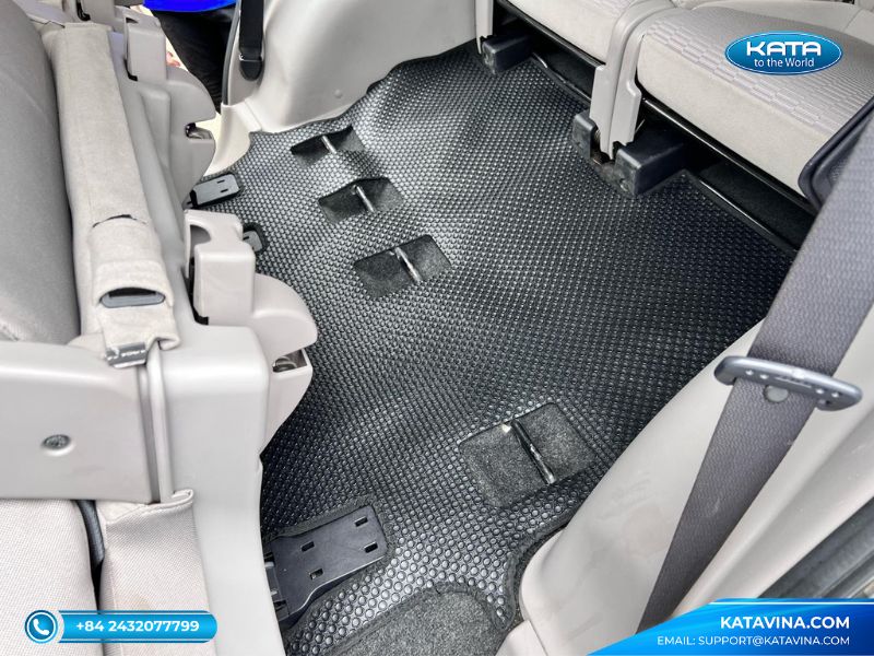 Lót sàn ô tô Pajero Sport 2023 cực kỳ an toàn