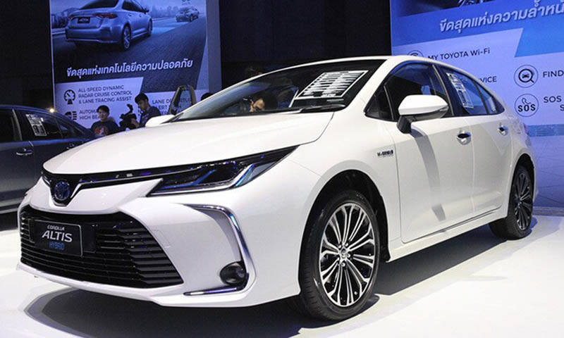 thiết kế của Toyota Corolla Altis 2020