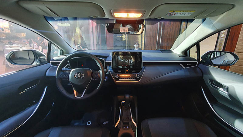 nội thất của Toyota Corolla Altis 2020