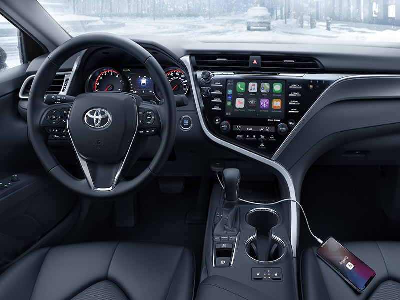 Toyota Camry 2020 nội thất tiện nghi