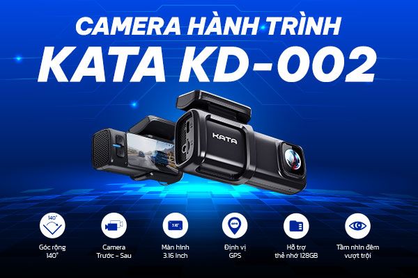 ánh giá trải nghiệm camera hành trình KATA KD002 trên Hyundai Sonata 2020