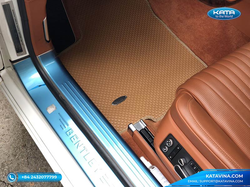 Thảm lót sàn ô tô Bentley Flying Spur của KATA