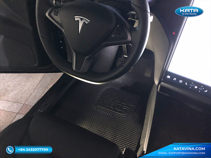 thảm lót sàn ô tô Tesla Model X cao cấp