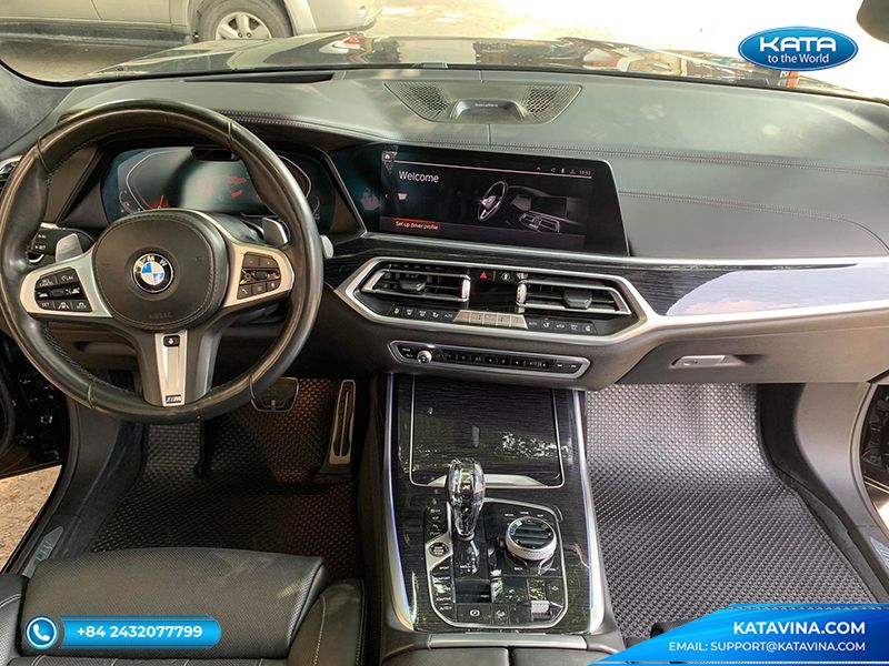 Bộ thảm lót sàn xe ô tô BMW X7 2021 của KATA sở hữu nhiều ưu điểm vượt trội