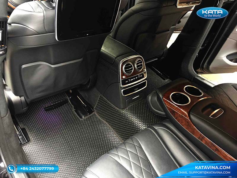 Thảm lót sàn ô tô Mercedes S-Class W222 tại KATA hàng ghế 2
