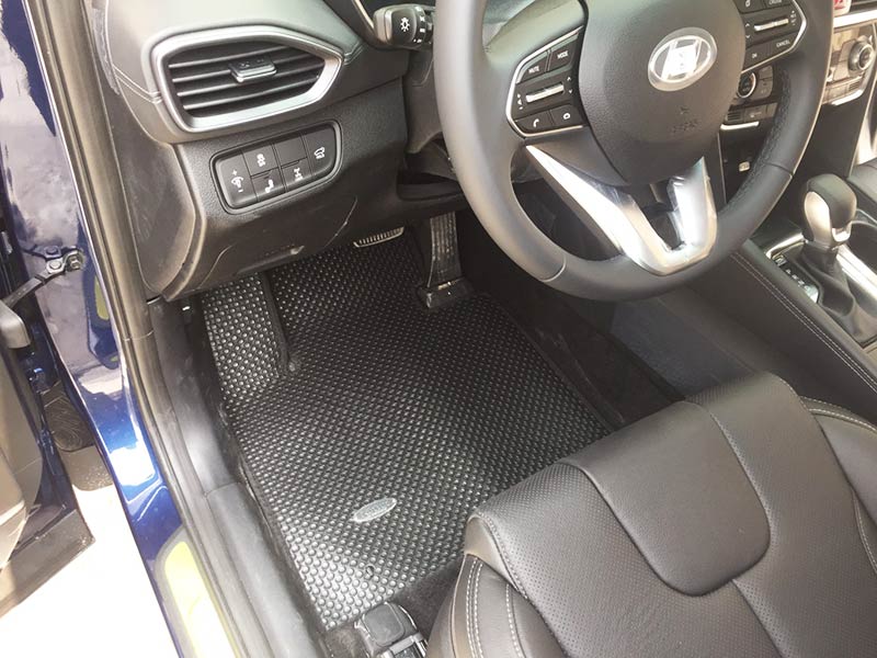 Lót sàn xe hơi Hyundai Santa Fe 2017 thiết kế sang trọng
