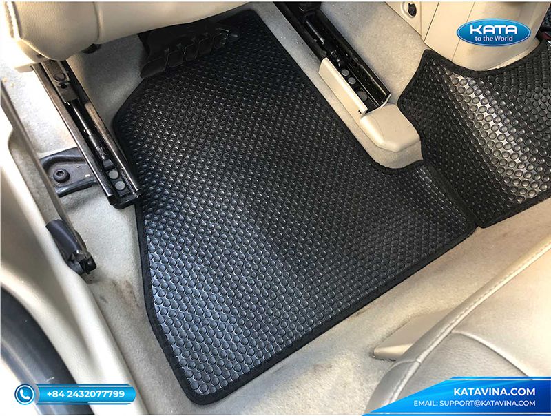 Thảm lót sàn xe hơi của KATA được sản xuất từ 100% PVC nguyên sinh