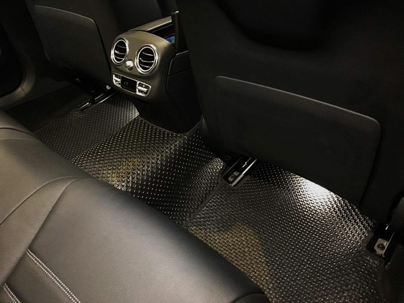 Thảm lót sàn cao su Mercedes-Benz hàng ghế 2 