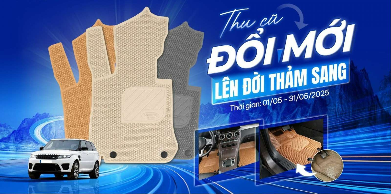 Thảm lót sàn cho ô tô
