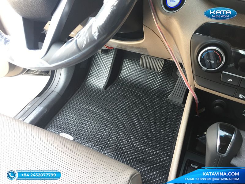 Thảm lót sàn ô tô Hyundai Ioniq 5 2022 được KATA an toàn cho sức khỏe 