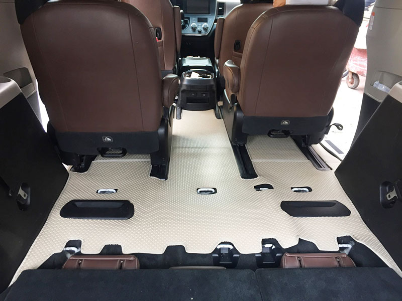 Thảm lót sàn ô tô Toyota Fortuner 2021 bảo vệ tuyệt đối sàn xe