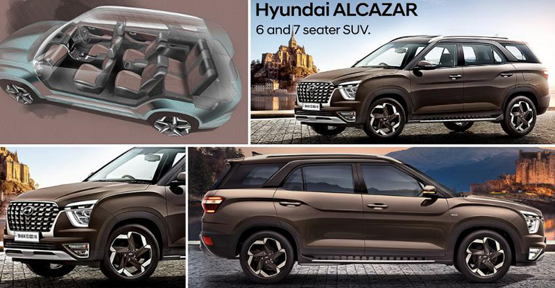 Hyundai Alcazar 2022 có giá dao động từ 372 - 621 triệu đồng