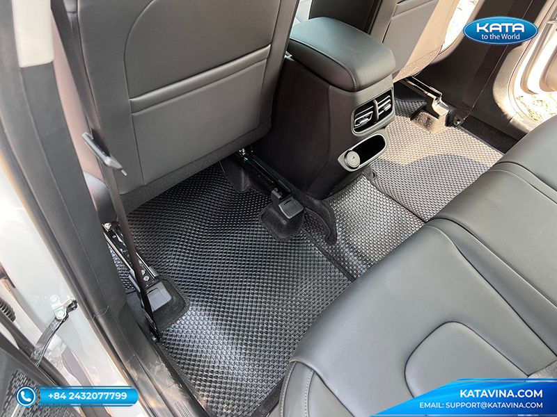Thảm lót sàn xe hơi Hyundai Alcazar 2022 của KATA có thiết kế thông minh ở cả 2 mặt