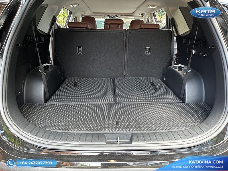 Thảm lót sàn xe hơi Hyundai Alcazar 2022 của KATA được bảo hành trong 18 tháng