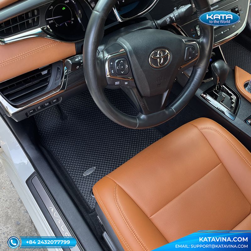 Thảm lót sàn xe Toyota Avalon của KATA không có mùi khó chịu