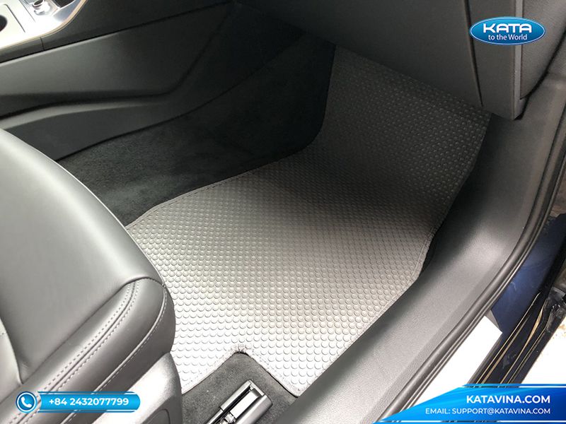 Thảm ô tô Audi E-Tron GT 2022 của KATA được làm từ 100% PVC nguyên sinh