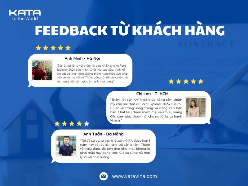 Feedback thực tế của khách hàng về thảm lót sàn KATA