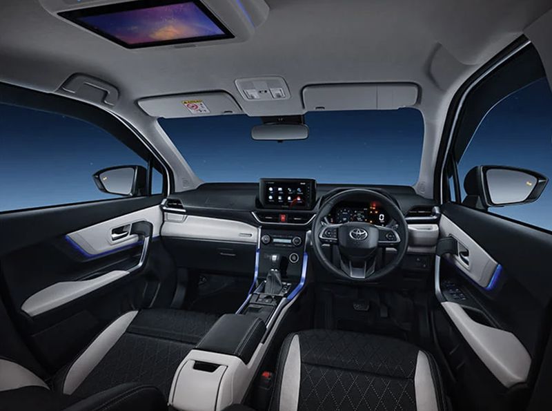 Toyota Veloz 2022 có không gian nội thất rộng rãi