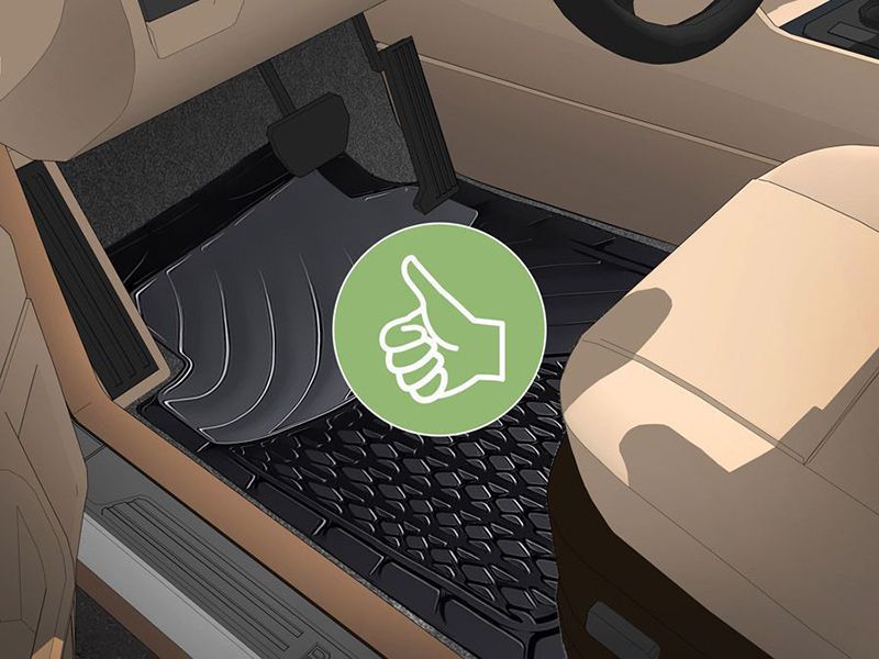 Thảm trải sàn ô tô giúp giữ bụi bẩn, hỗ trợ cách âm gầm xe