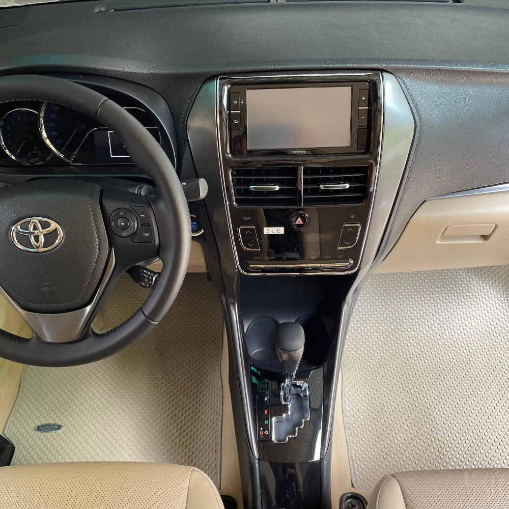 Thảm lót sàn ô tô Toyota Vios hàng ghế đầu