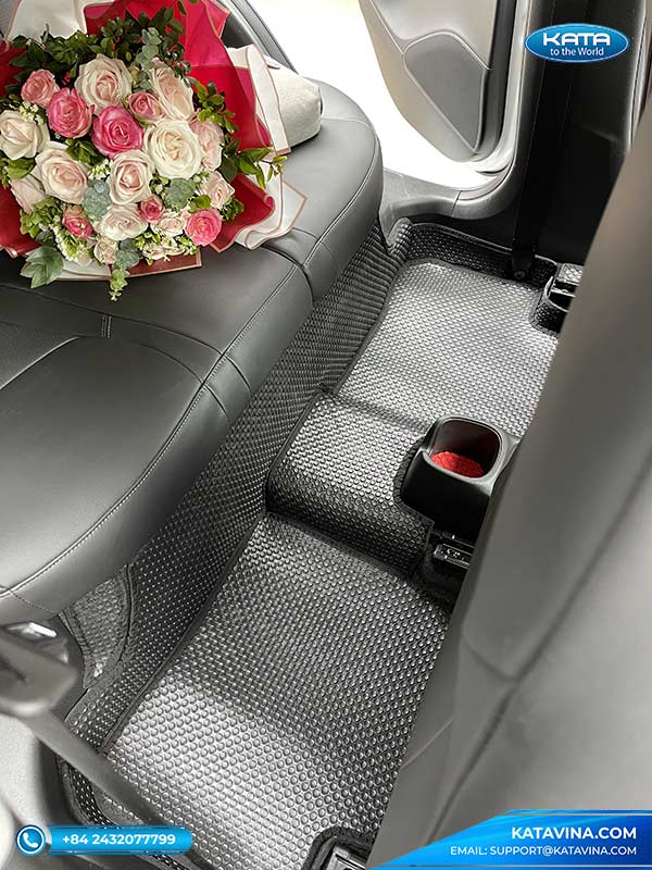 thảm lót sàn ô tô KATA Full-option cho VinFast Fadil hàng ghế 2