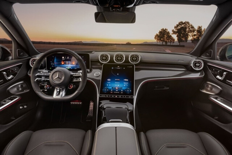 Nội thất hiện đại của Mercedes-AMG C63 S E Performance khiến nhiều người thích thú
