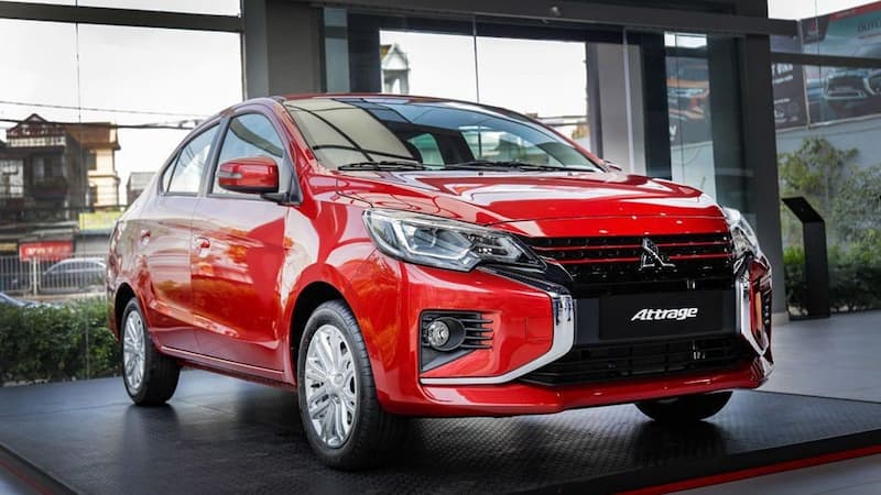 Mitsubishi Attrage 2021 mẫu sedan có doanh số ấn tượng trên thị trường xe Việt