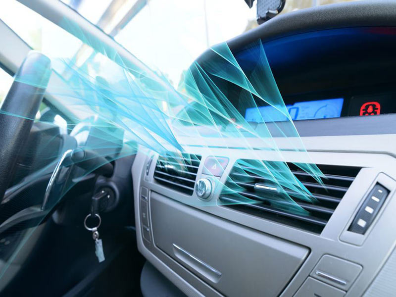 Khử mùi xe ô tô bằng cách lấy gió ngoài