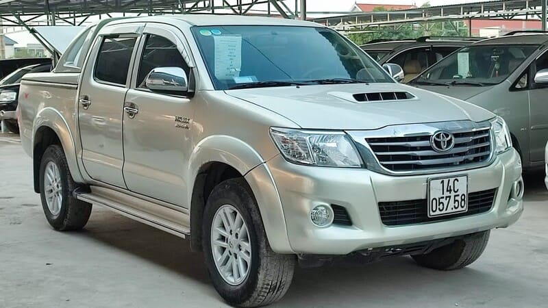 Hilux 2012 sở hữu bộ lưới tản nhiệt lớn