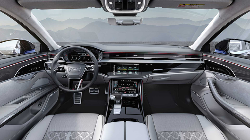 Đánh giá nội thất xe Audi S8 2022