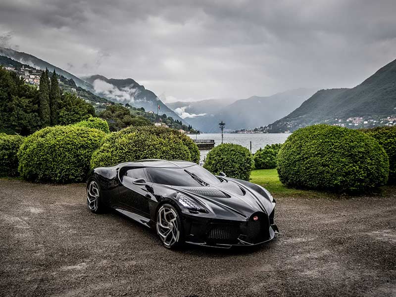 ngoại thất Bugatti La Voiture Noire
