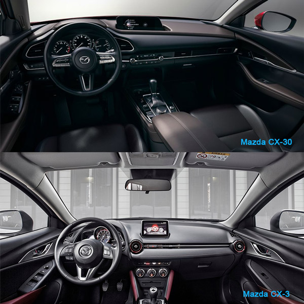 đánh giá Mazda CX-30 2021 về nội thất