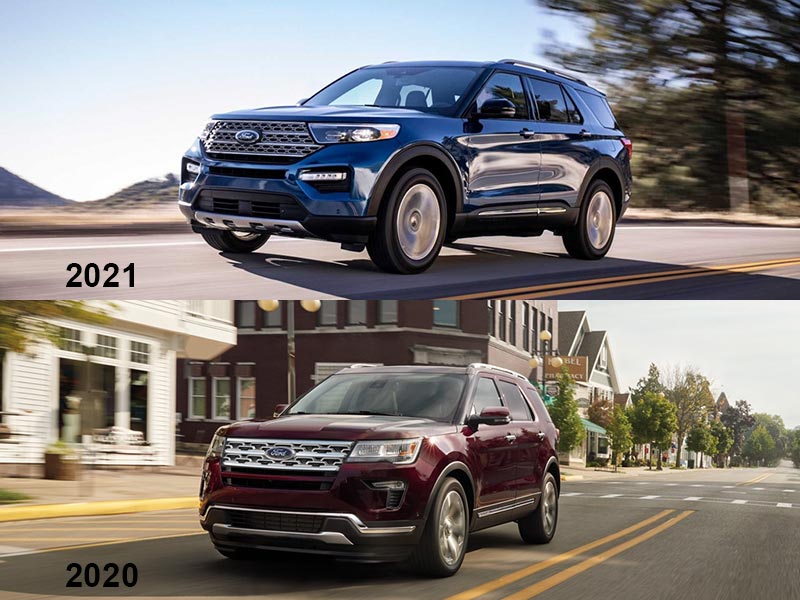 Ford Explorer 2021 và 2020