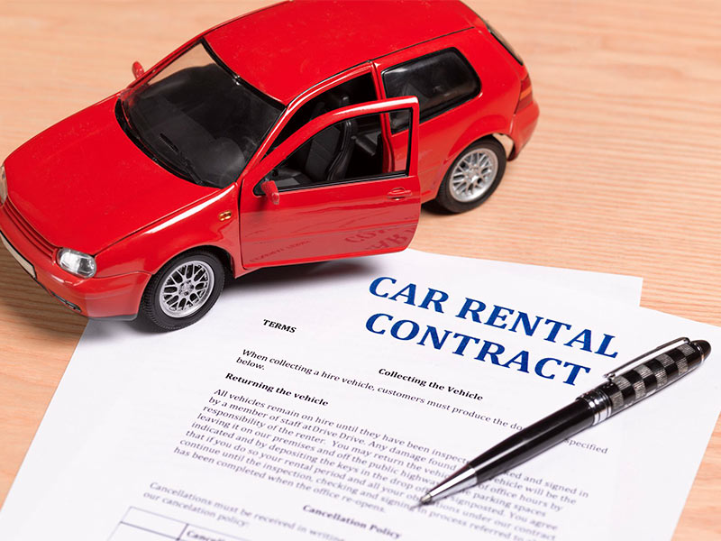 hợp đồng thuê xe ô tô