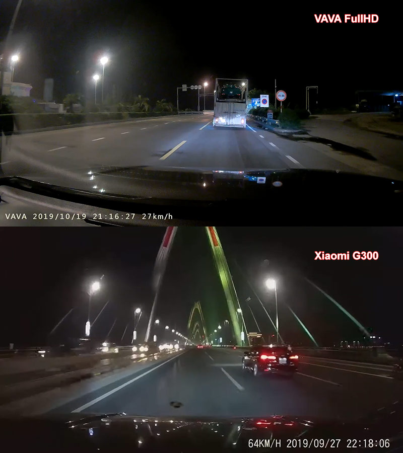 So sánh camera hành trình xiaomi và vava