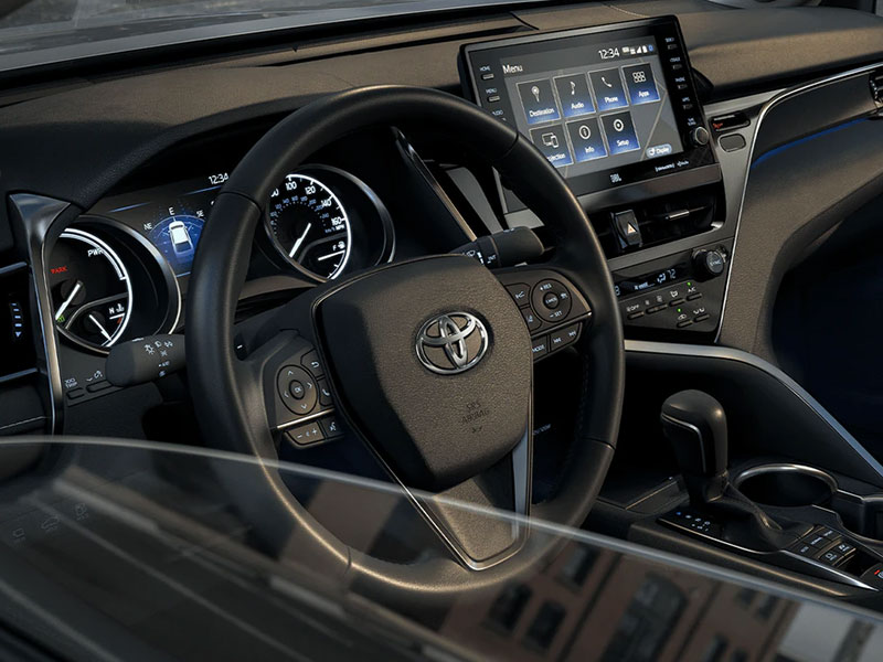 bảng điều khiển Toyota Camry Hybrid 2021 