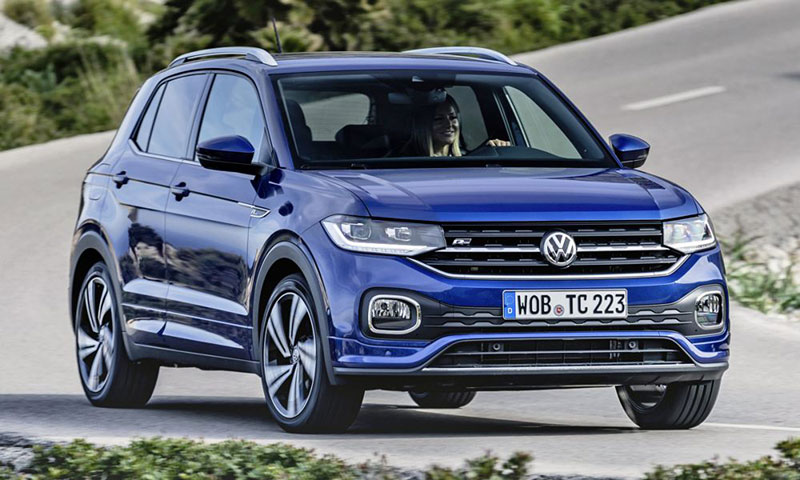  Volkswagen T-Cross 2021 đầu xe