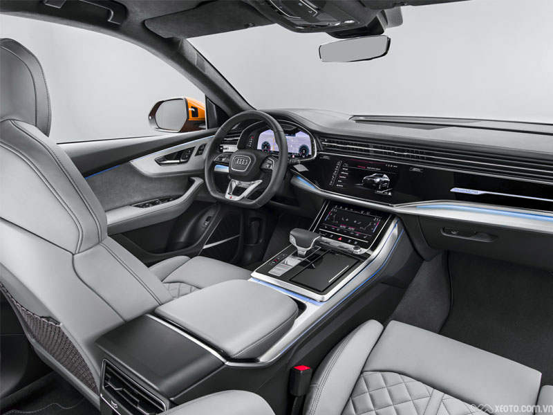 Nội thất hiện đại và tiện nghi bậc nhất của Audi Q8 2021