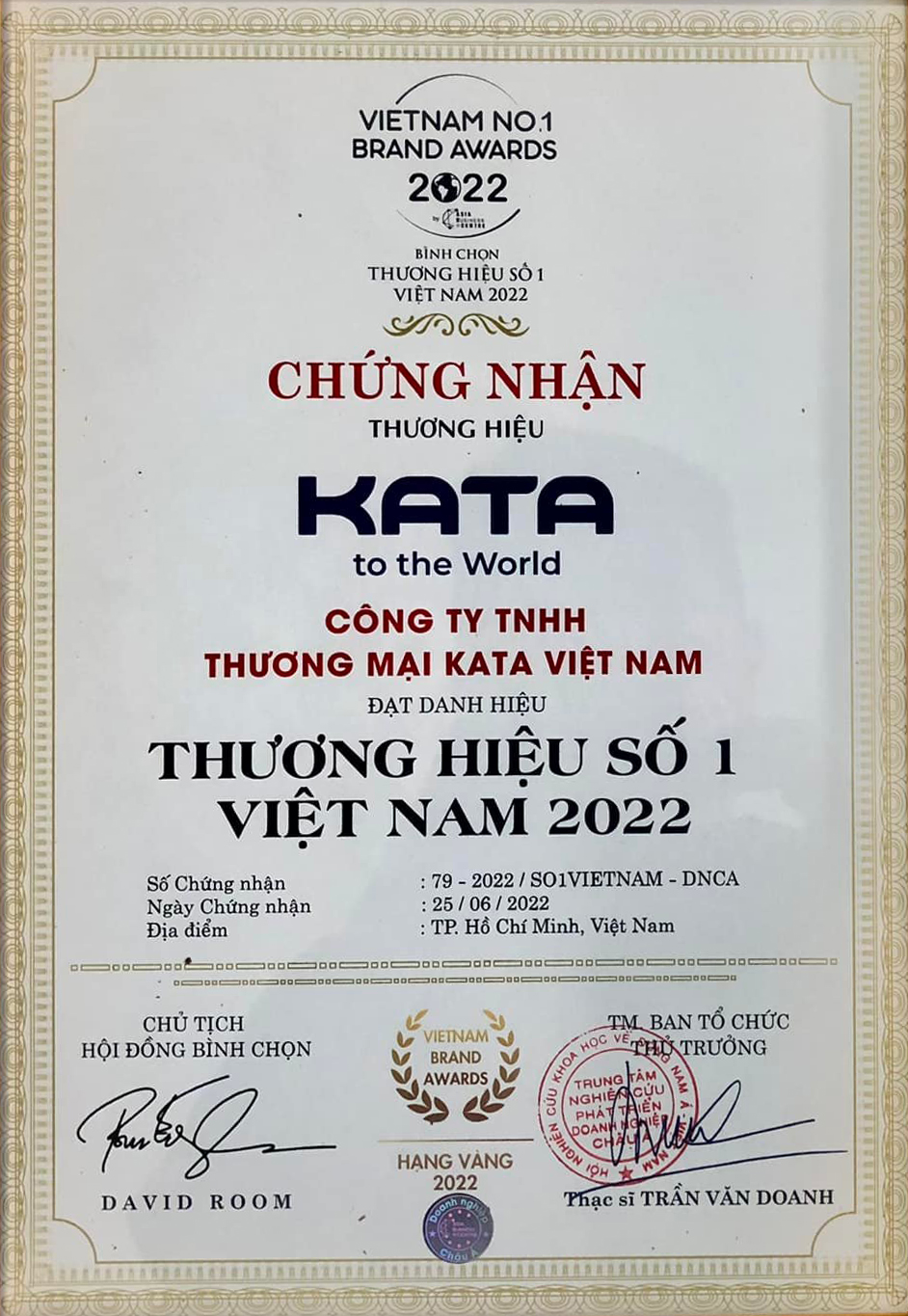 chứng nhận thương hiệu số 1 Việt Nam