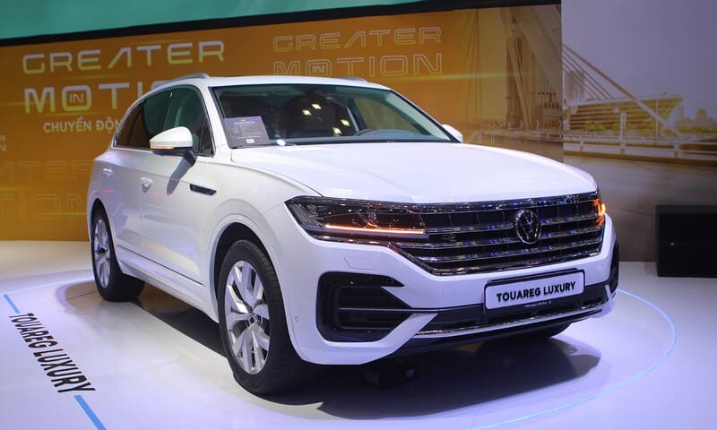 Touareg nổi bật với nhiều động cơ hiện đại