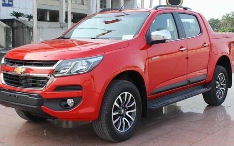 Xe Chevrolet Colorado 7 chỗ ấn tượng với thiết kế cơ bắp